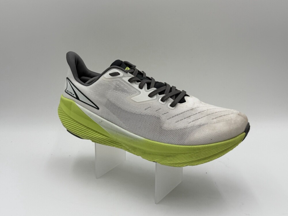 Men's Altra Experience Flow Sz 12 White/Lime AL0A85NV102 Running InnerFlex Shoes